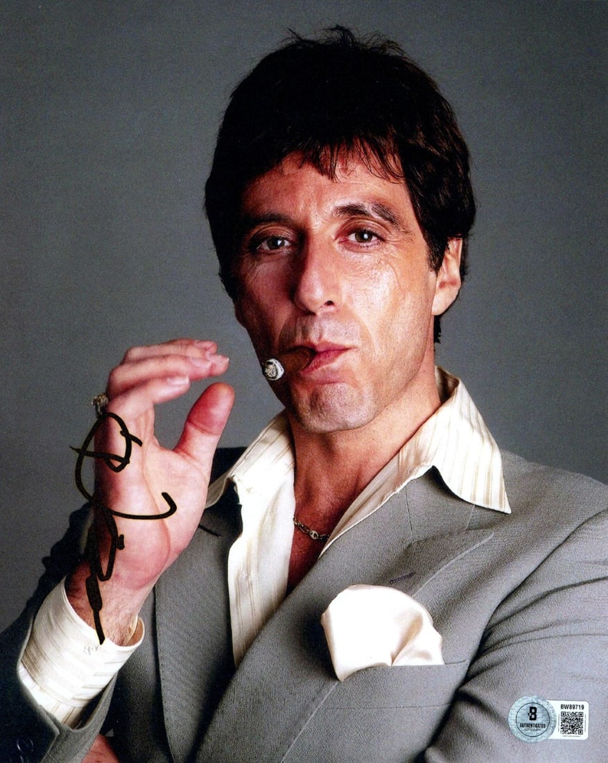 Beckett Authenticated Al Pacino autograph 8X10 Scarface photo (1 of 2)