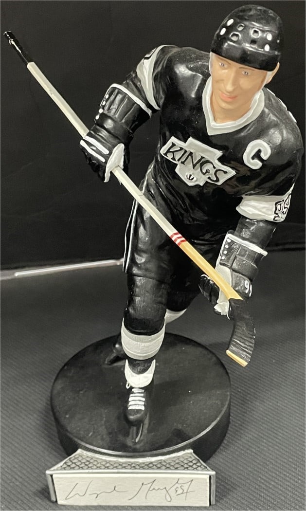 Wayne Gretzky Autographed Salvino Figure 9" Los Angeles Kings (1 of 5)