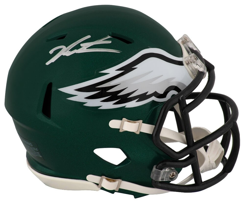 Jalen Carter Signed Philadelphia Eagles Riddell Mini Helmet with COA (1 of 1)
