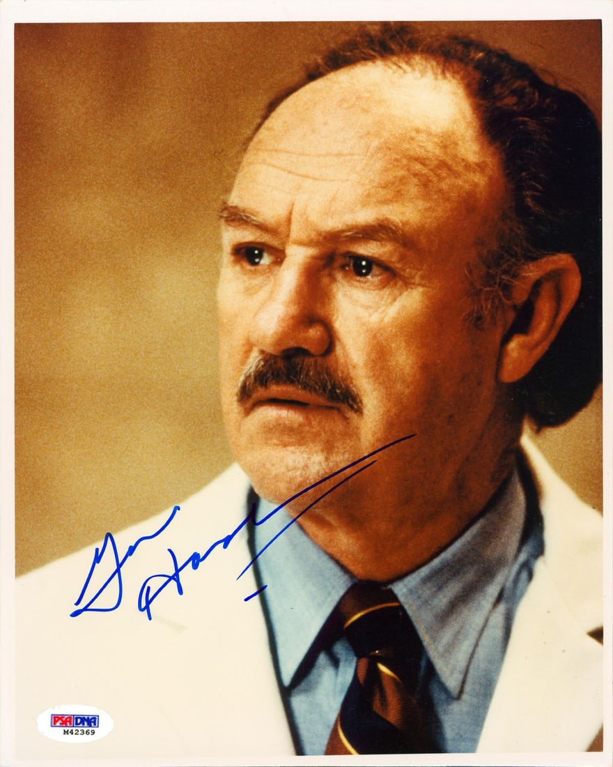 Gene Hackman Signed 8x10 Photograph from Extreme Measures with PSA Authentication (1 of 1)