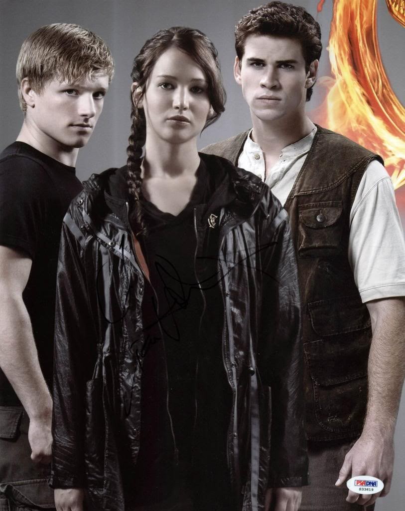 Liam Hemsworth Hunger Games 11x14 Signed Photo PSA DNA (1 of 3)