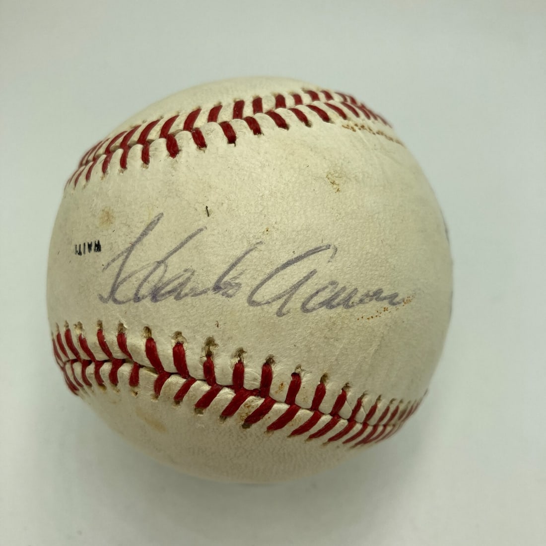 Hank Aaron 1970s Brewers Signed Baseball PSA Certified (1 of 3)