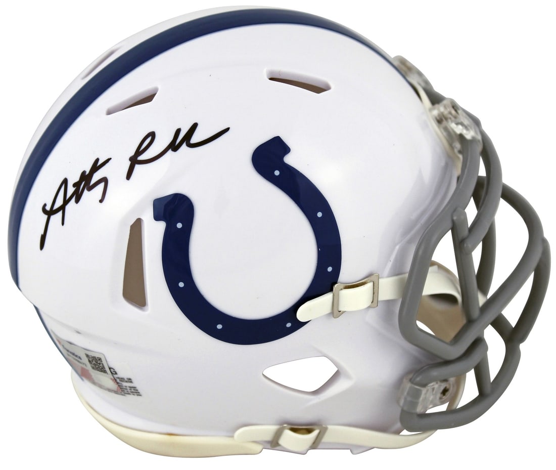 Anthony Richardson Signed Indianapolis Colts Speed Mini Helmet With Fanatics COA (1 of 2)