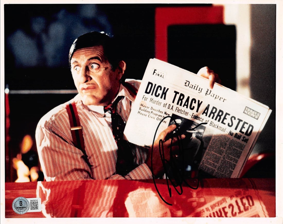 Al Pacino Signed 8x10 Photo Dick Tracy Beckett Authenticated (1 of 3)