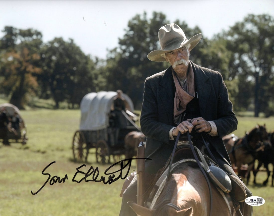 11X14 Sam Elliott autographed 1883 Shea Brennan photo JSA (1 of 2)