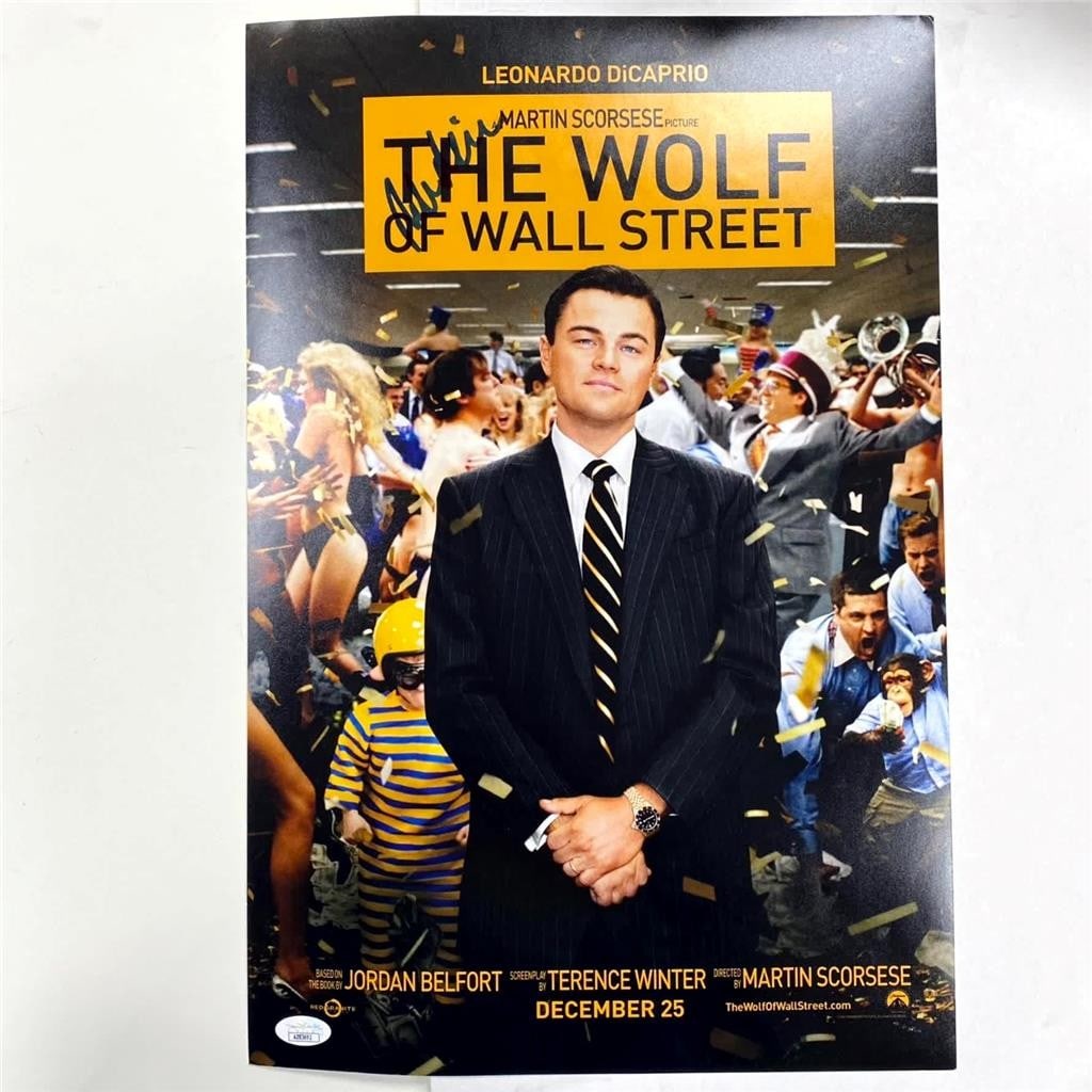 Rob Reiner Autographed 12x18 Wolf of Wall Street Photo JSA Authenticated (1 of 3)
