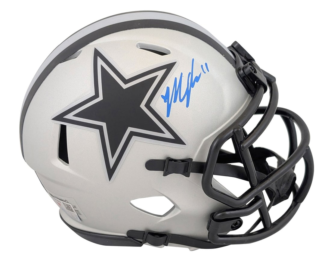 Dallas Cowboys Micah Parsons Signed Rave Speed Mini Helmet Authenticated by Fanatics (1 of 2)
