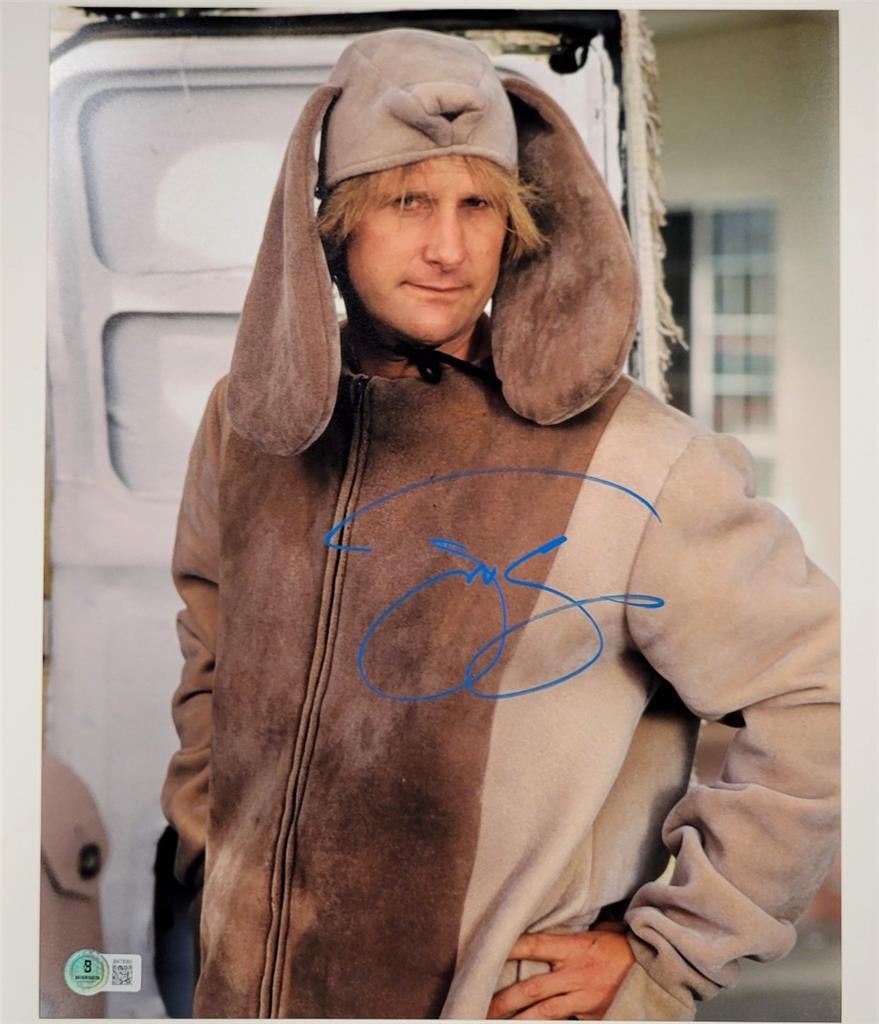 11x14 Dumb and Dumber Photo Signed by Jeff Daniels Beckett Authenticated (1 of 3)