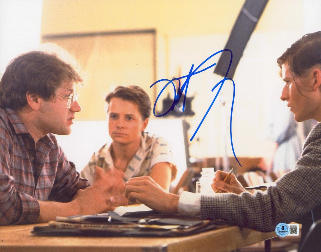 11x14 Back To The Future photo signed by Robert Zemeckis BAS (1 of 1)