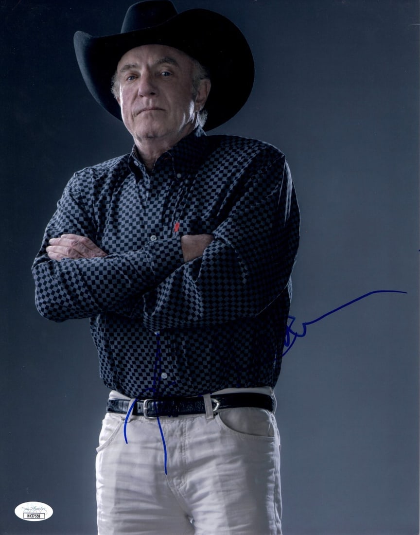 11X14 Autographed James Caan Photograph with Cowboy Hat JSA (1 of 2)