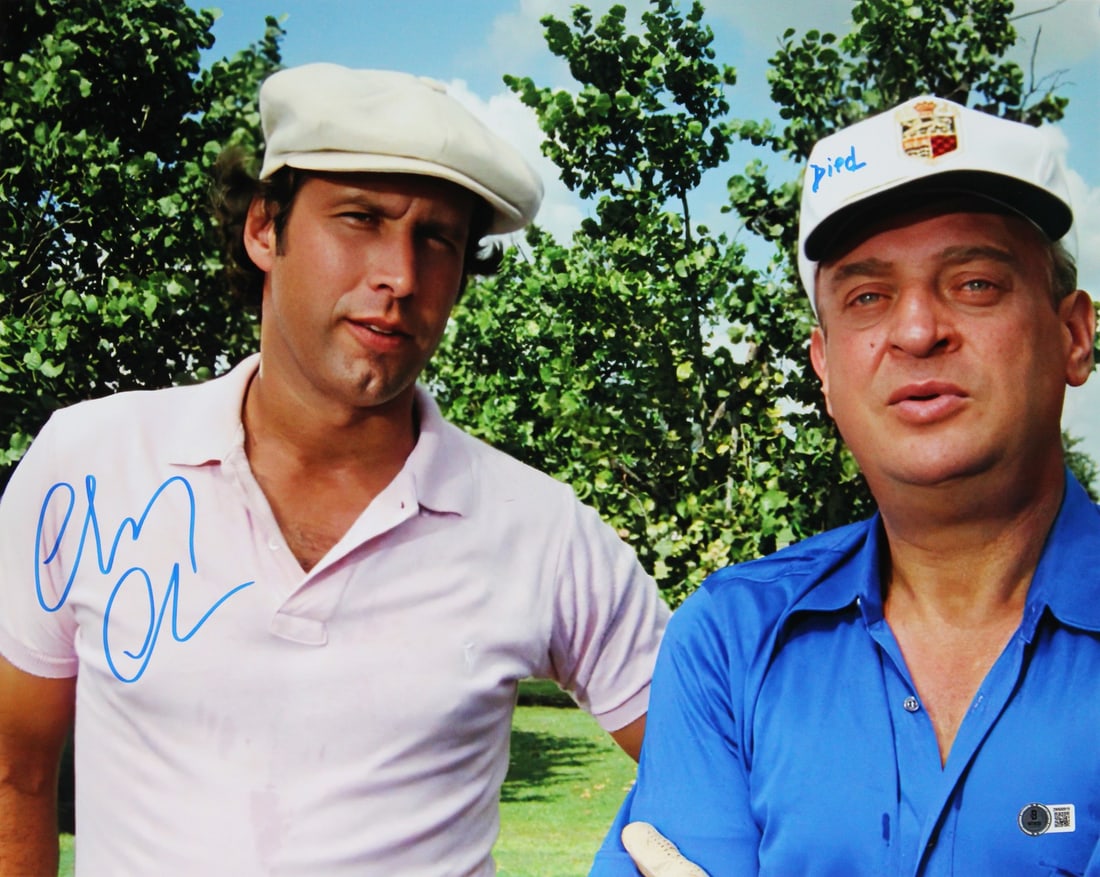 Chevy Chase signed Caddyshack 16x20 photo inscribed Died BAS witnessed (1 of 2)
