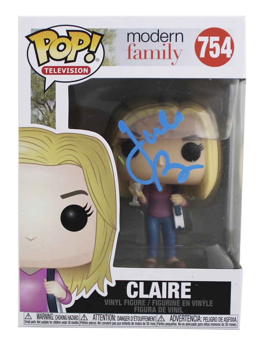 Julie Bowen Autographed Claire 754 Funko Pop Modern Family JSA Authenticated (1 of 7)