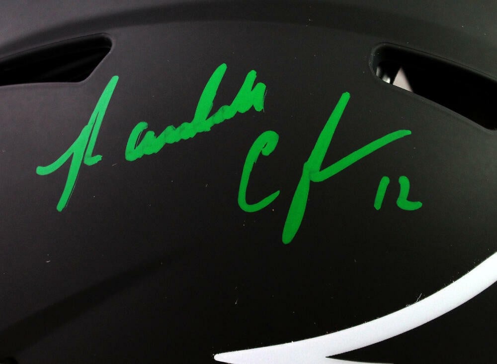 Beckett Authenticated Randall Cunningham Eagles Eclipse Full Size Helmet - 2