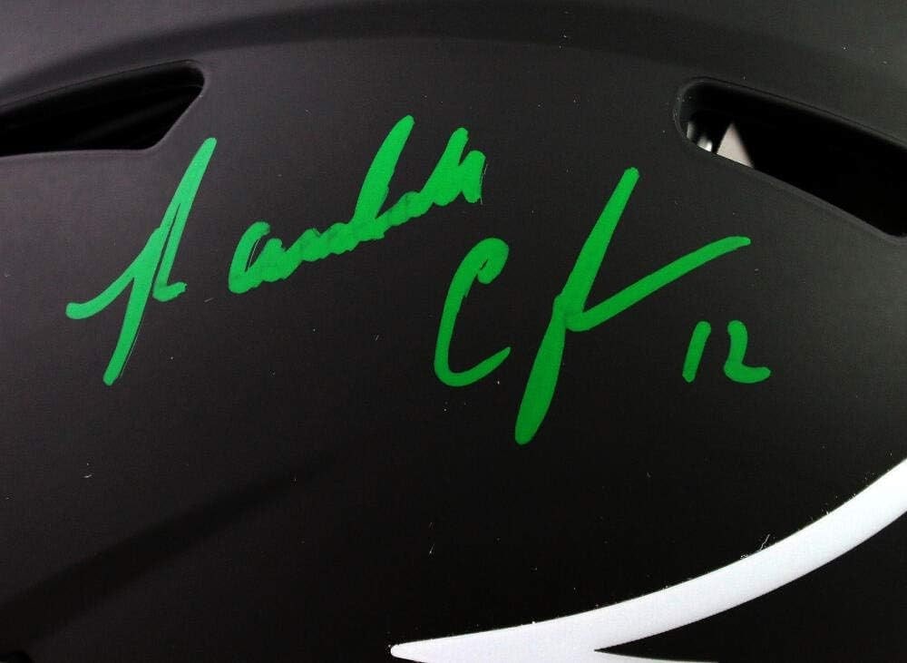 Beckett Authenticated Randall Cunningham Eagles Eclipse Full Size Helmet - 4