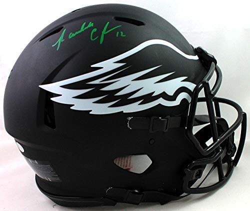 Beckett Authenticated Randall Cunningham Eagles Eclipse Full Size Helmet - 6