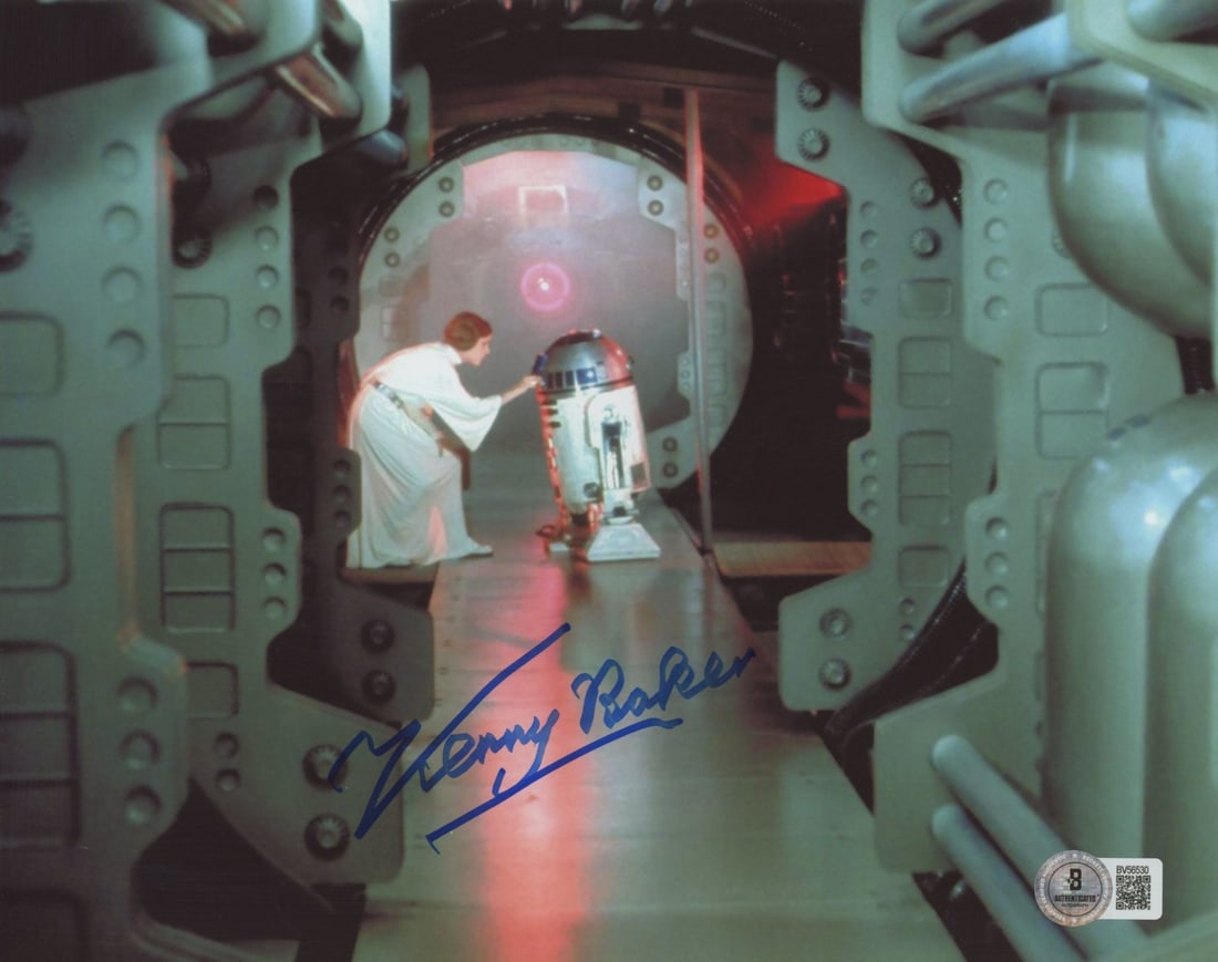 Kenny Baker Signed Star Wars 8x10 Photograph Beckett Authenticated (1 of 1)