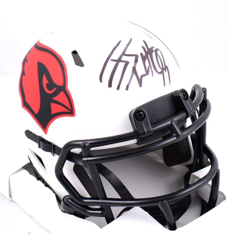 Arizona Cardinals Lunar Speed Mini Helmet signed by JJ Watt Beckett Holo (1 of 5)