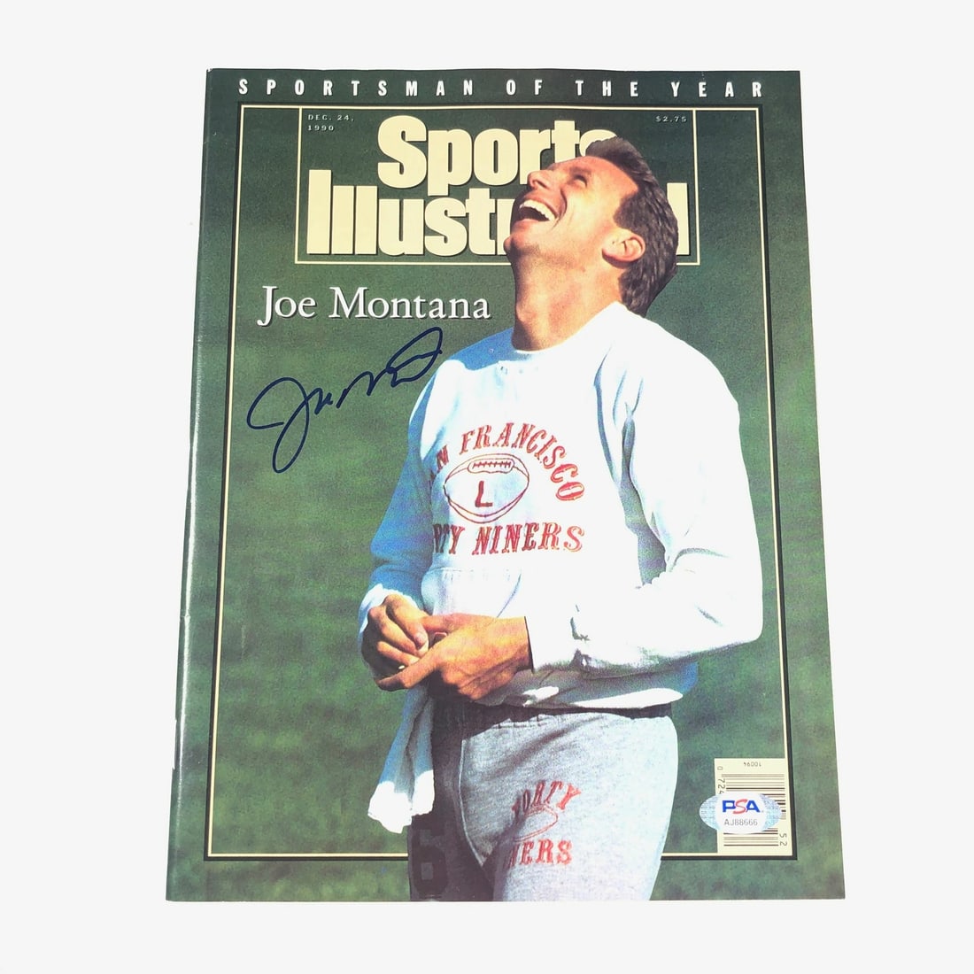 Sports Illustrated Magazine Joe Montana Signed PSA/DNA Authenticated 49ers: Sports Illustrated Magazine Joe Montana Signed PSA/DNA Authenticated 49ers This is an original Sports Illustrated magazine featuring San Francisco 49ers legend Joe Montana. The magazine has been autog