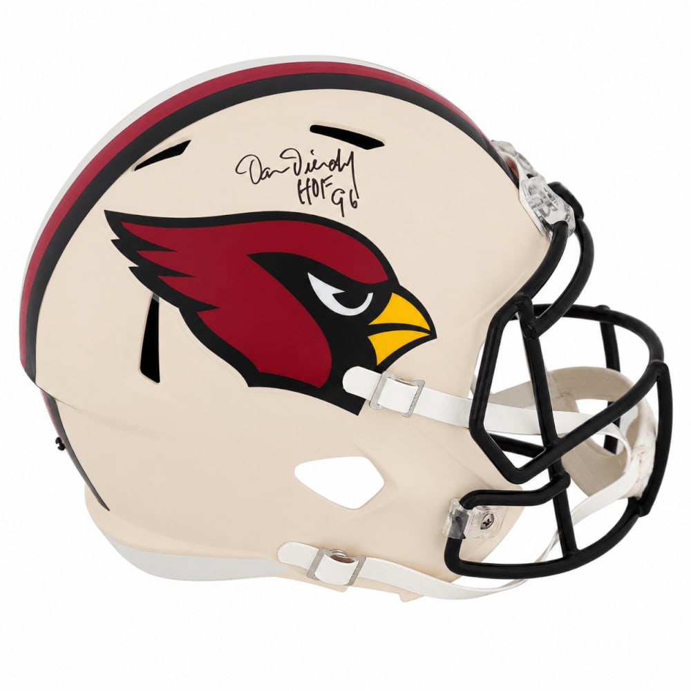Arizona Cardinals Riddell full size replica helmet signed by Dan Dierdorf HOF 96 (1 of 1)