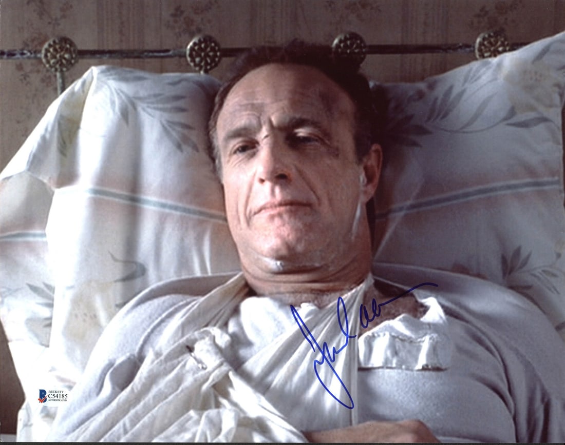 James Caan signed Misery 11x14 photo BAS authenticated: James Caan signed Misery 11x14 photo BAS authenticated This is an 11x14 photograph from the film "Misery" that has been personally signed by James Caan. The autograph is authenticated by Beckett Authe