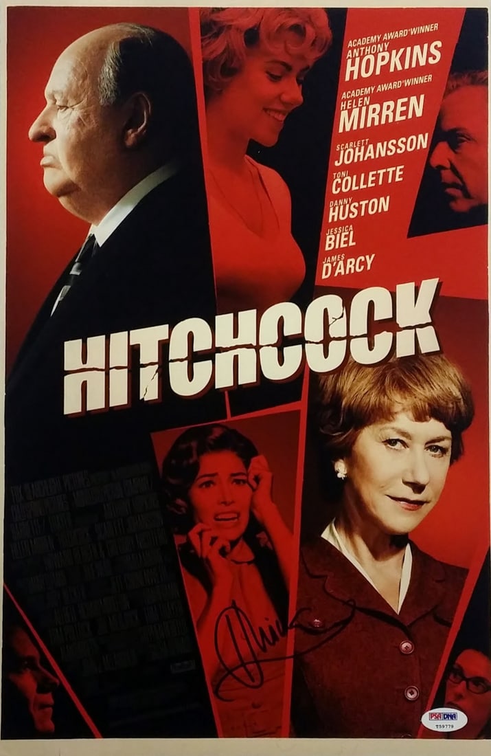 Helen Mirren Autographed 12x18 Hitchcock Photo PSA/DNA Authenticated (1 of 2)