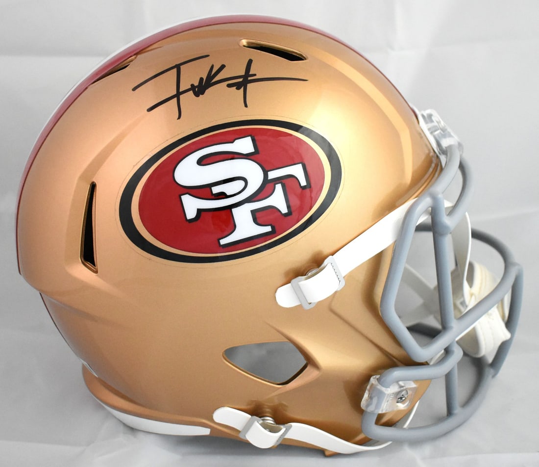 Beckett Holo Signed F S Speed Helmet Frank Gore 49ers (1 of 5)