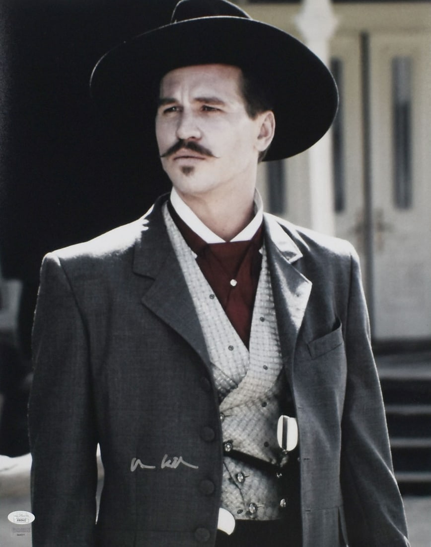 16x20 Tombstone Photograph Signed by Val Kilmer JSA (1 of 2)
