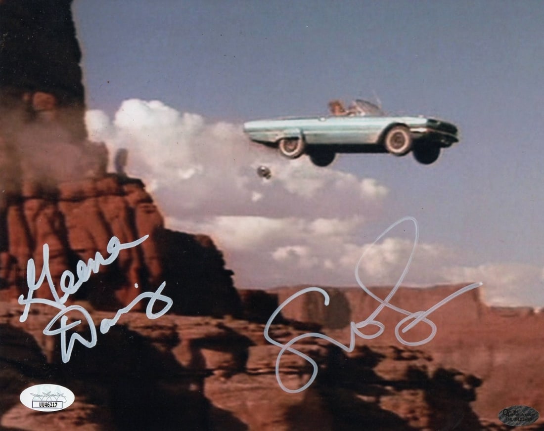 Geena Davis Susan Sarandon Dual Autographed 8X10 Photo JSA Thelma & Louise (1 of 2)