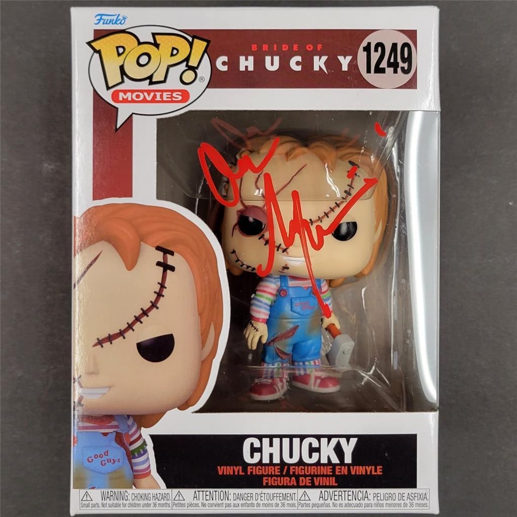 Don Mancini Autographed Bride of Chucky Funko Pop Beckett Authenticated (1 of 6)