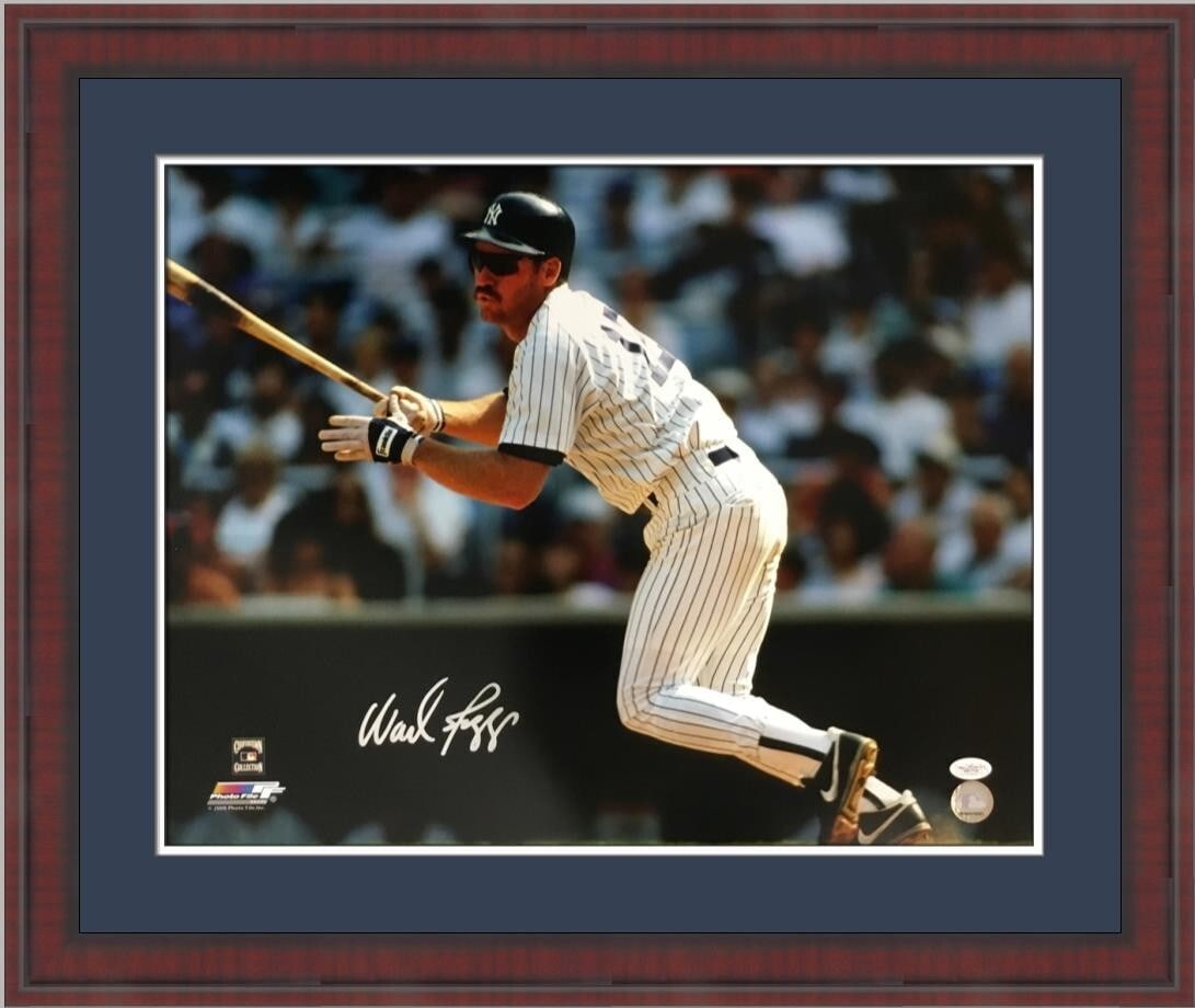 Wade Boggs Signed 16x20 Photo Custom Framed JSA Authenticated Yankees: Wade Boggs Signed 16x20 Photo Custom Framed JSA Authenticated Yankees Featuring the legendary Hall of Famer Wade Boggs, this custom framed 16x20 photo captures the essence of his baseball career with 