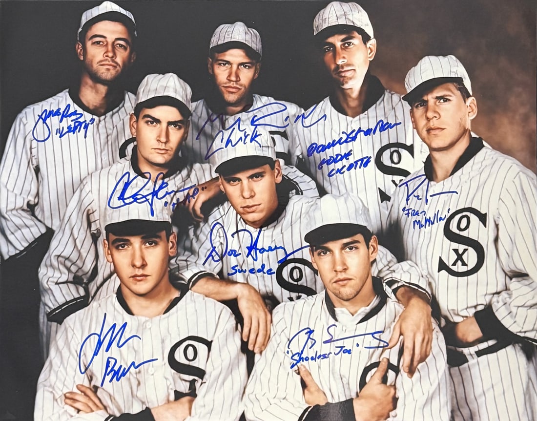 11x14 Eight Men Out photo with 8 autographs BAS Beckett authenticated (1 of 2)