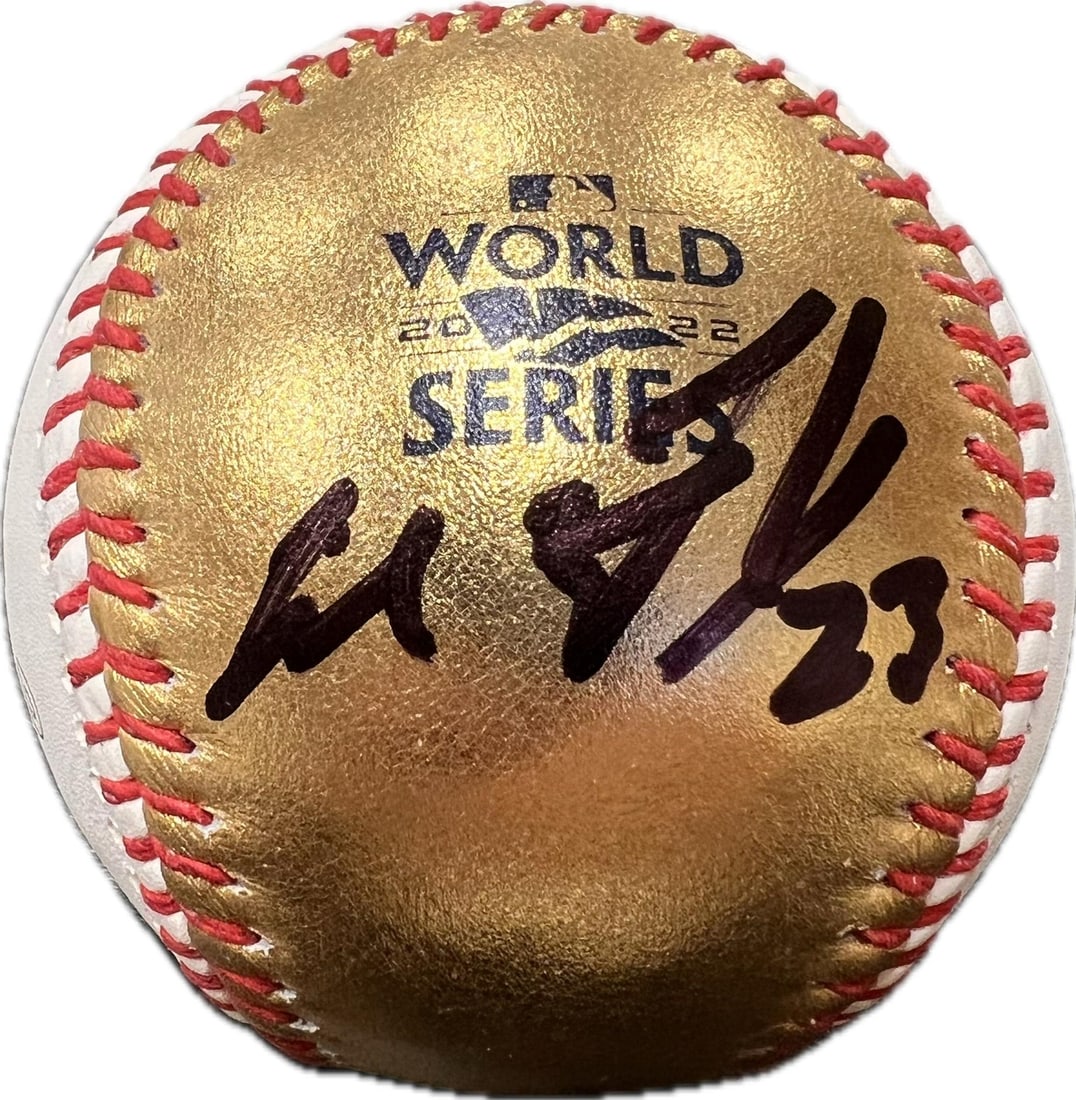 Rawlings World Series Baseball Michael Brantley PSA DNA Astros (1 of 3)