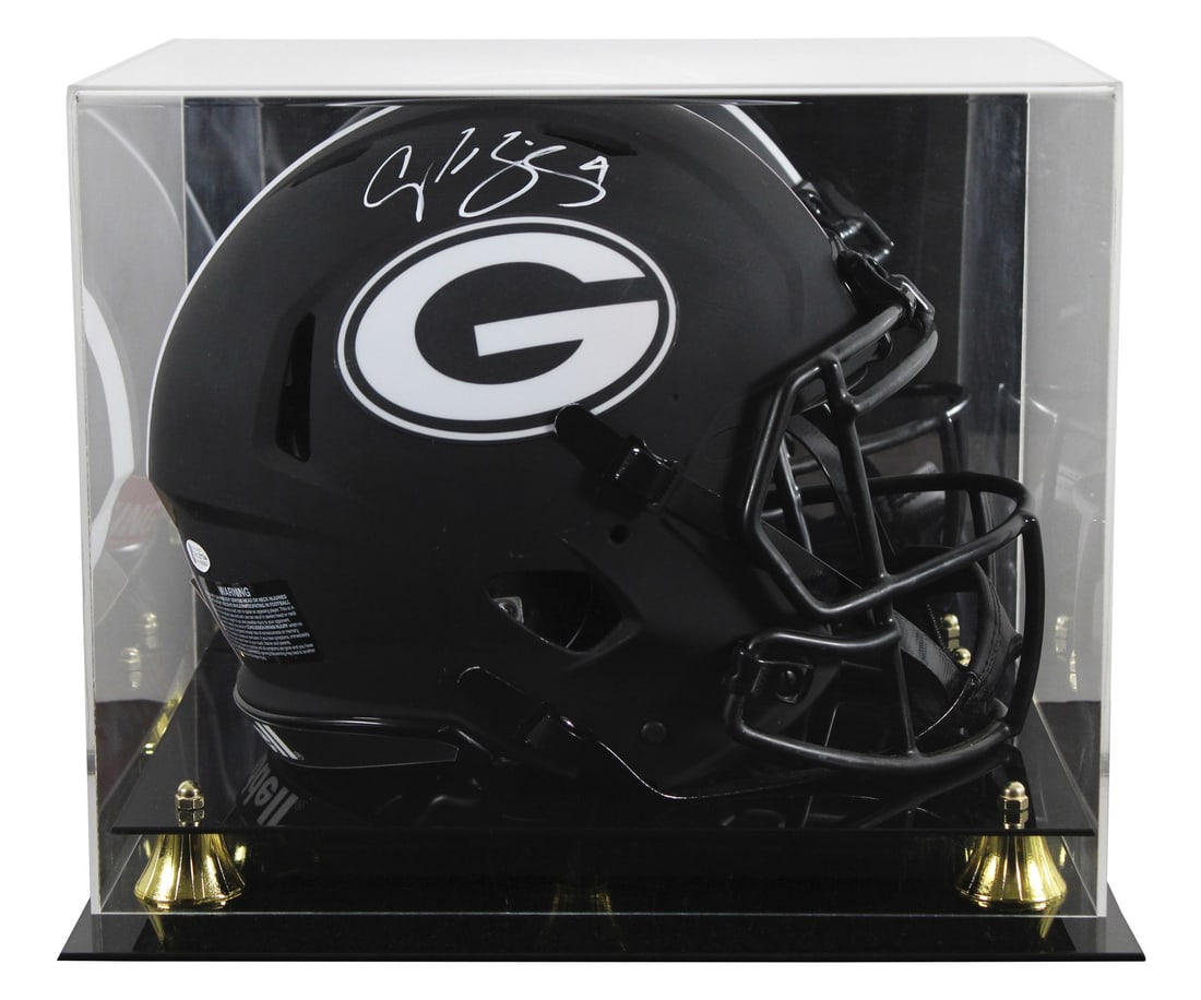 Champ Bailey autographed Georgia Bulldogs Speed Proline helmet with Beckett case (1 of 4)