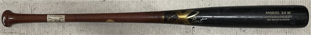 Pro Maple Model 24M Baseball Bat Issued to Chad Billingsley Dodgers (1 of 5)