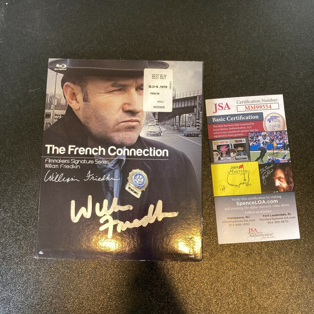 The French Connection DVD Signed by William Friedkin with JSA Authentication (1 of 6)