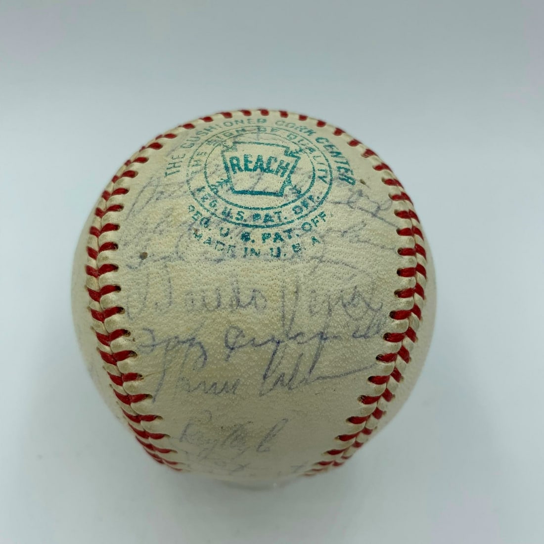 1967 Detroit Tigers Team Signed Baseball 34 Autographs JSA COA (1 of 10)