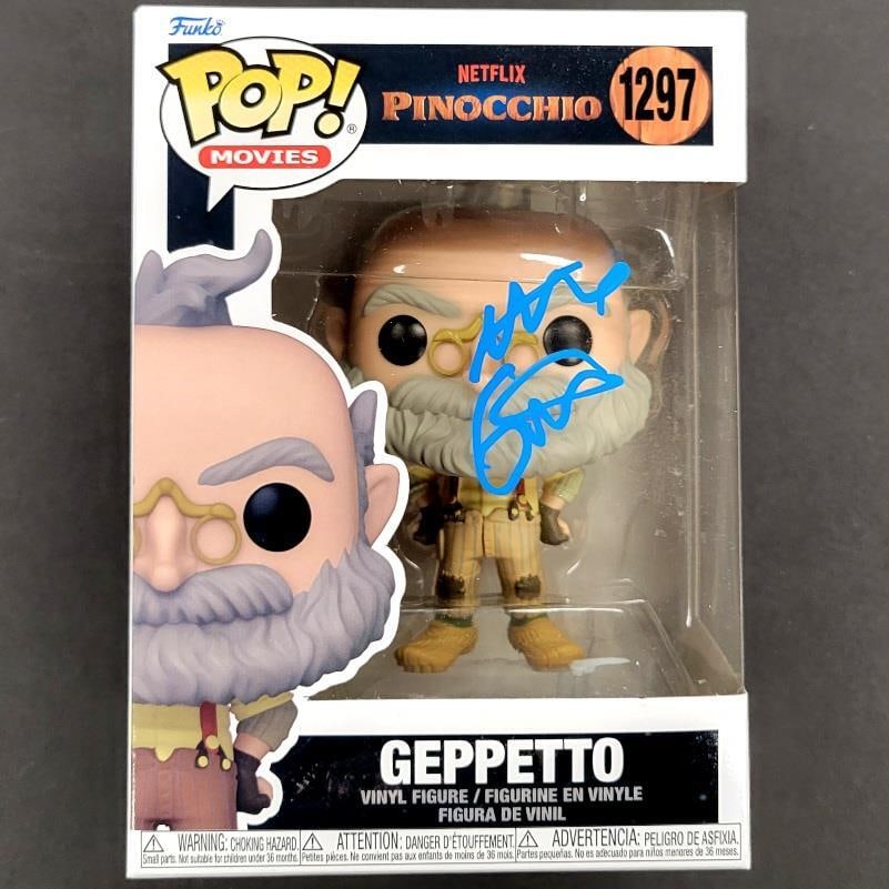 Mark Gustafson Signed Geppetto Funko Pop from Pinocchio BAS Authenticated (1 of 8)
