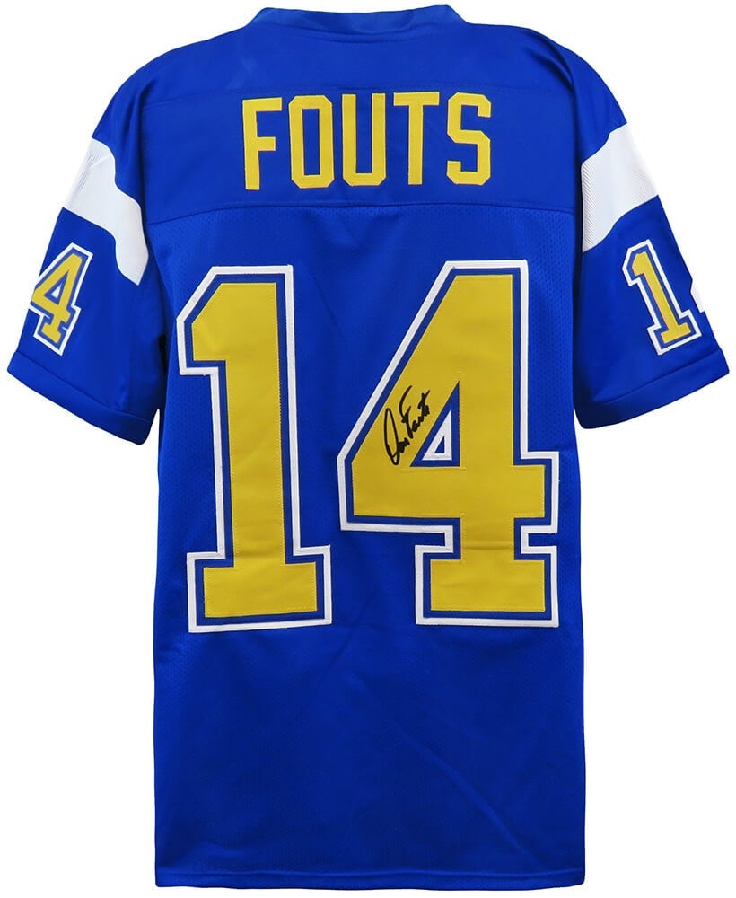 Dan Fouts Autographed Chargers Throwback Football Jersey COA (1 of 2)