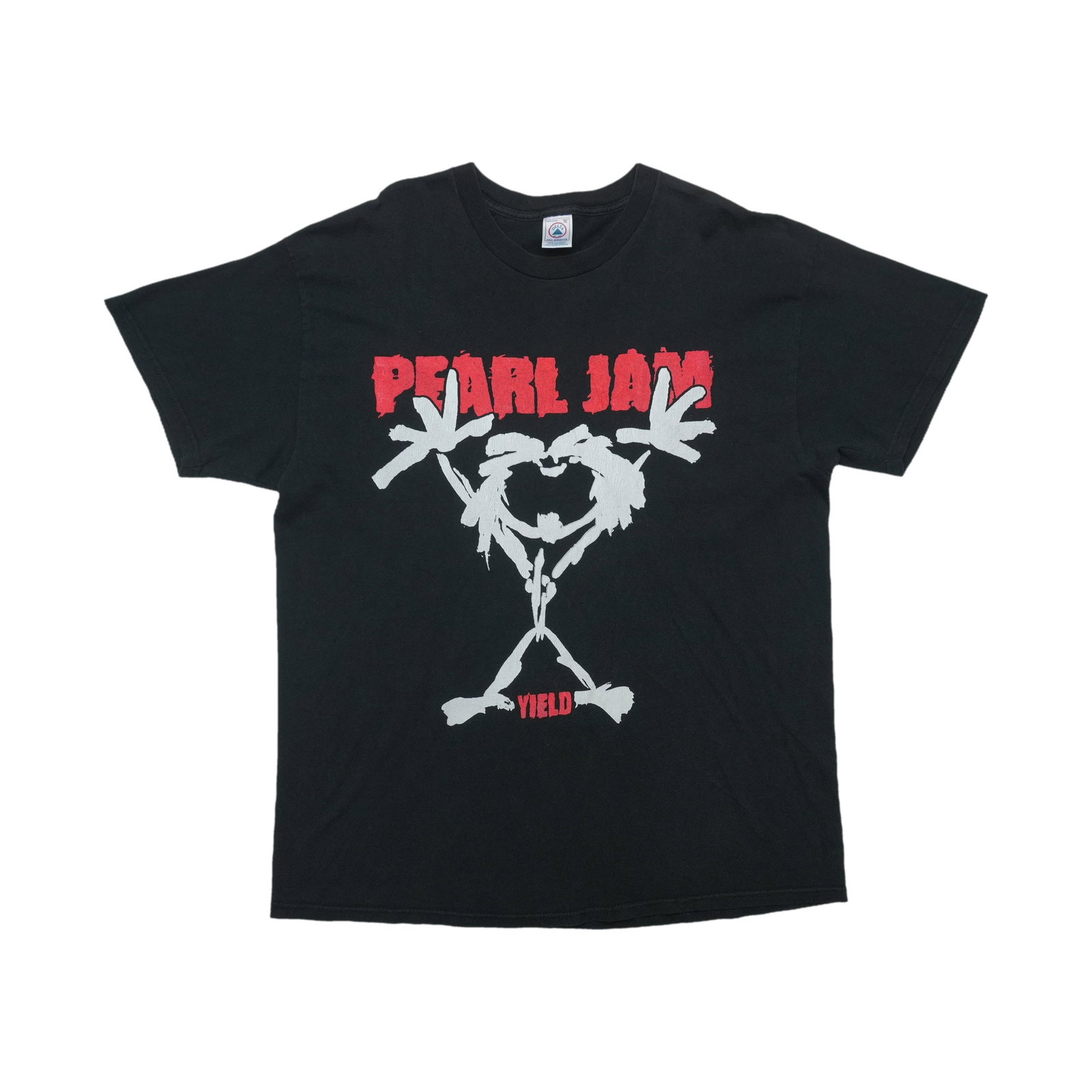 Black XL Pearl Jam Yield Tour Vintage Shirt 1998: Black XL Pearl Jam Yield Tour Vintage Shirt 1998 Original vintage 1998 Pearl Jam Yield Tour shirt with front and back graphics. This is a true vintage shirt, not a modern reproduction. Sizes vary, so 