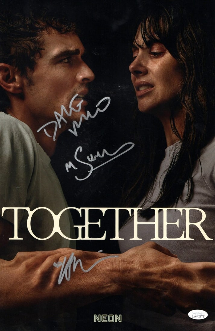 11x17 Photograph Signed by Alison Brie Franco Shanks JSA Authenticated: 11x17 Photograph Signed by Alison Brie Franco Shanks JSA Authenticated This is an original 11x17 photograph signed by Alison Brie, Dave Franco, and Michael Shanks. The autographs are authenticated by 