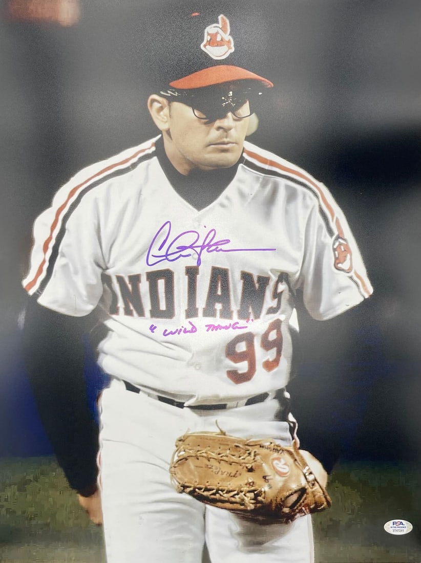 Charlie Sheen Signed 16x20 Major League Photo PSA/DNA Authenticated Wild Thing: Charlie Sheen Signed 16x20 Major League Photo PSA/DNA Authenticated Wild Thing This professionally printed 16x20 photograph features the signature of Charlie Sheen, along with the inscription "Wild Th