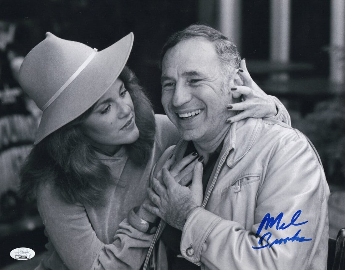 Mel Brooks 11x14 On-Set Photograph Signed with JSA Authentication (1 of 1)