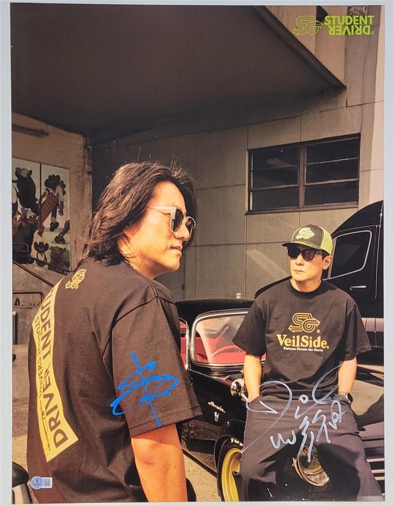 Sung Kang Daniel Wu Signed Limited Edition Fast & Furious 18x24 Poster Beckett Authenticated (1 of 5)
