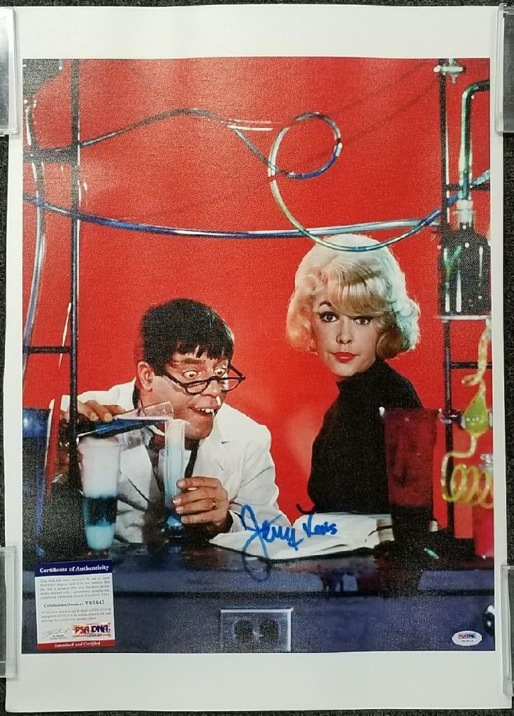 Jerry Lewis Autographed 16x20 Canvas Photo The Nutty Professor PSA DNA Certified (1 of 2)