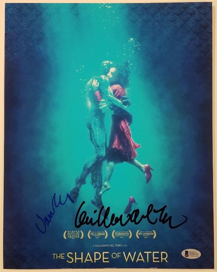 11x14 Signed Shape of Water Photo Guillermo Del Toro Vanessa Taylor Beckett COA (1 of 2)