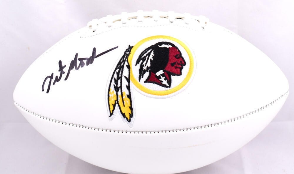 Signed Art Monk Washington logo football with Beckett hologram (1 of 3)