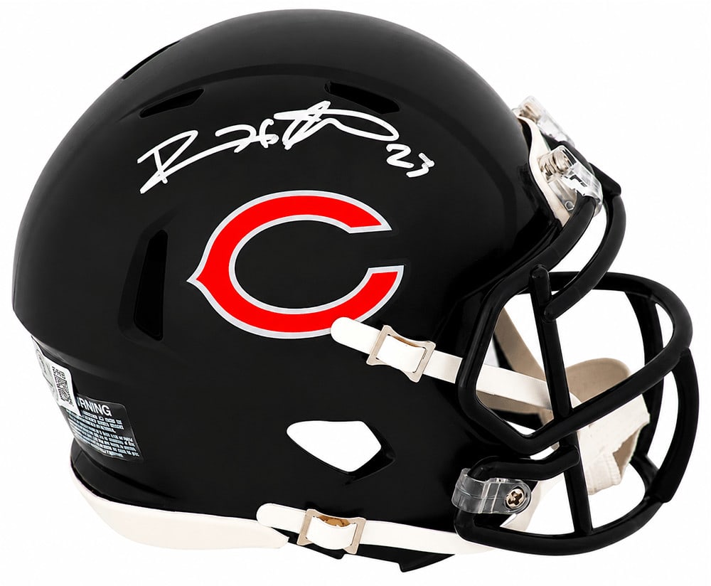 Beckett Devin Hester Autographed Chicago Bears Riddell Speed Mini Helmet (1 of 1)