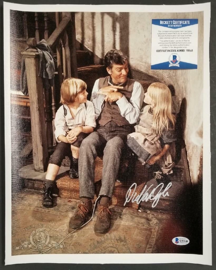 11x14 Chitty Chitty Bang Bang Canvas Signed by Dick Van Dyke Beckett Authenticated (1 of 1)