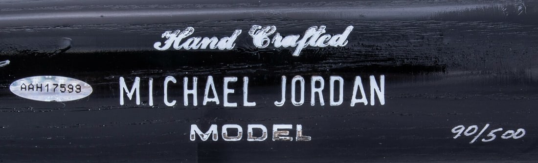 Michael Jordan Signed Wilson Baseball Bat Upper Deck Authentication - 7