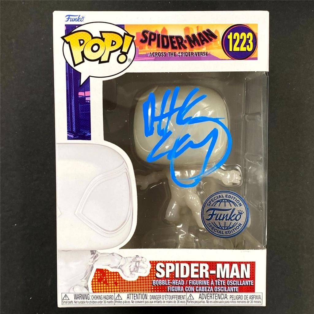 JSA Autographed Phil Lord Spider-Man Across the Spider-Verse Funko Pop 1223 (1 of 9)